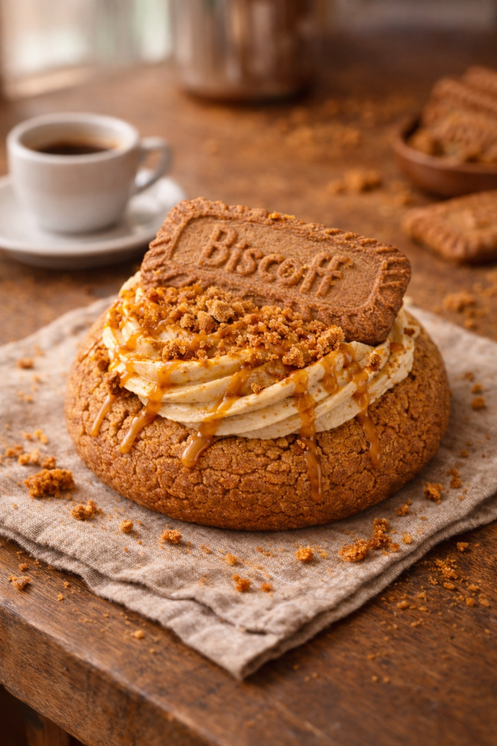 Caramel Biscoff Cookie